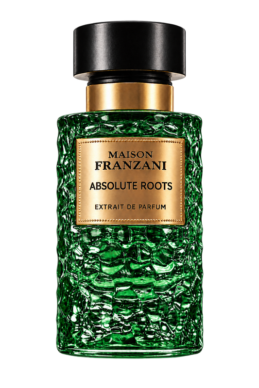 MAISON FRANZANI EARTH Absolute Roots Extrait de Parfum – grüner Flakon